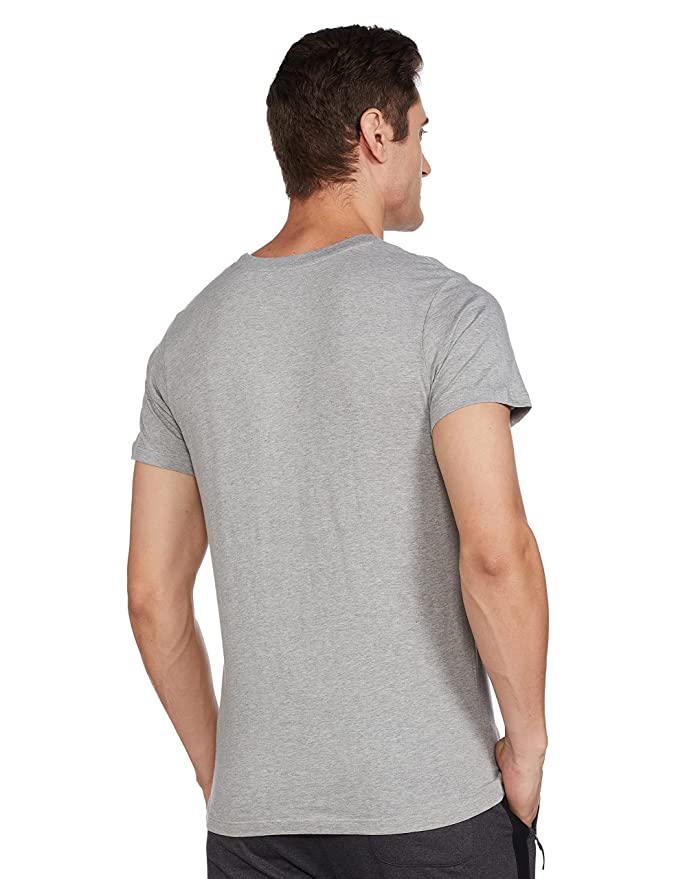 Men’s Round Neck Space Grey Tees